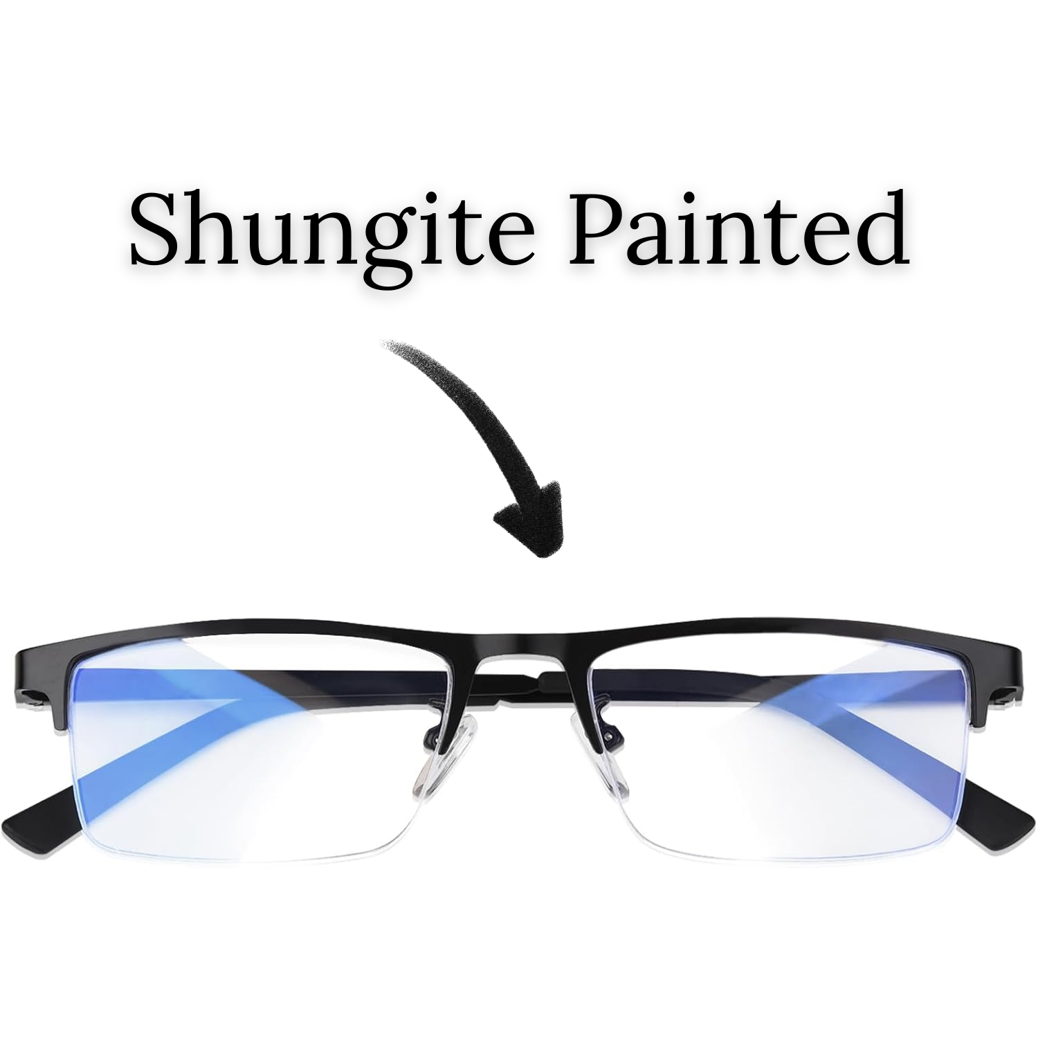 Shungite Painted Glasses
