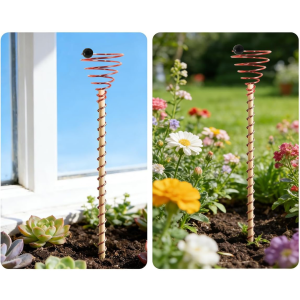 Cosmic Silver Shungite Copper Electro culture Rod