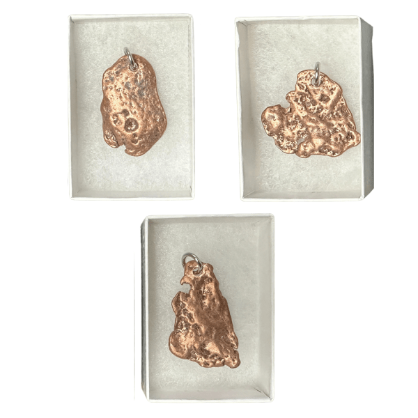 Raw Michigan Copper Pendants – Natural Form