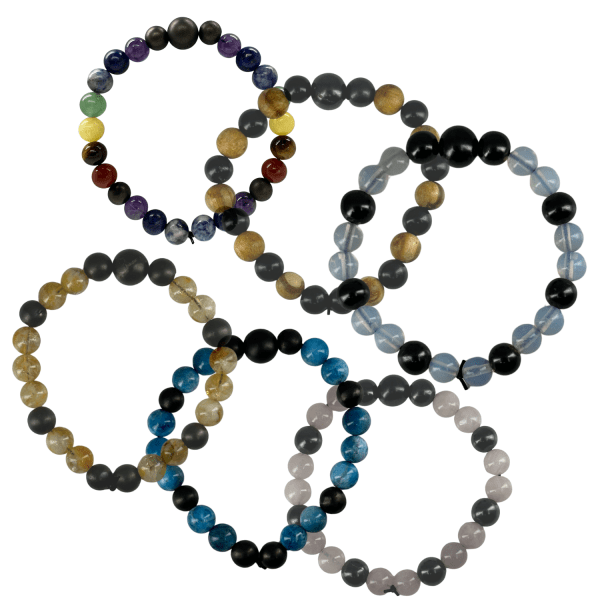 Cosmic Silver Shungite Bracelets