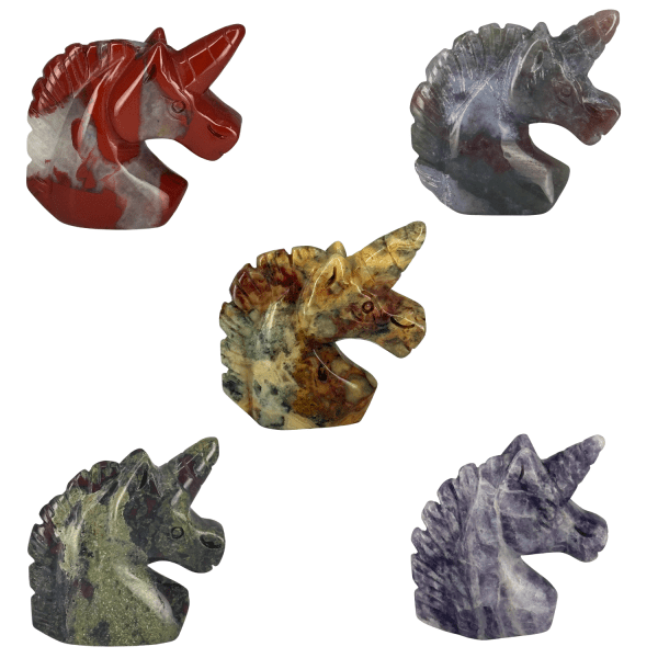 Carved Gemstone Unicorn