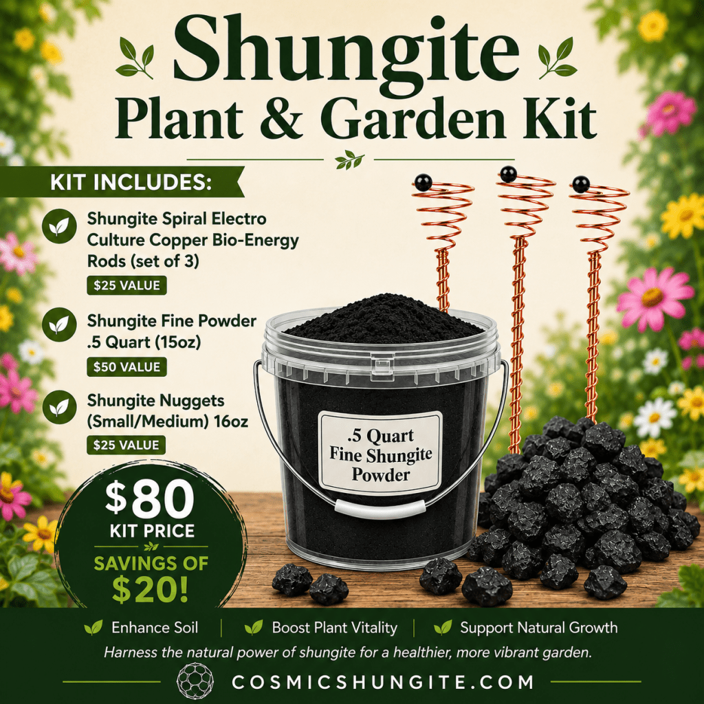 🌱 Shungite Plant & Garden Kit 🌱