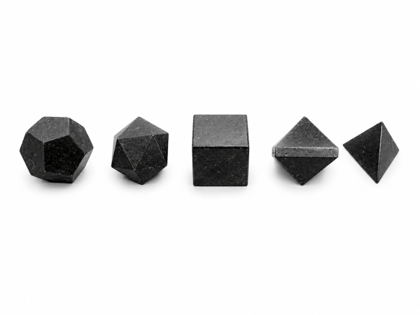 Shungite Sacred Geometry Set