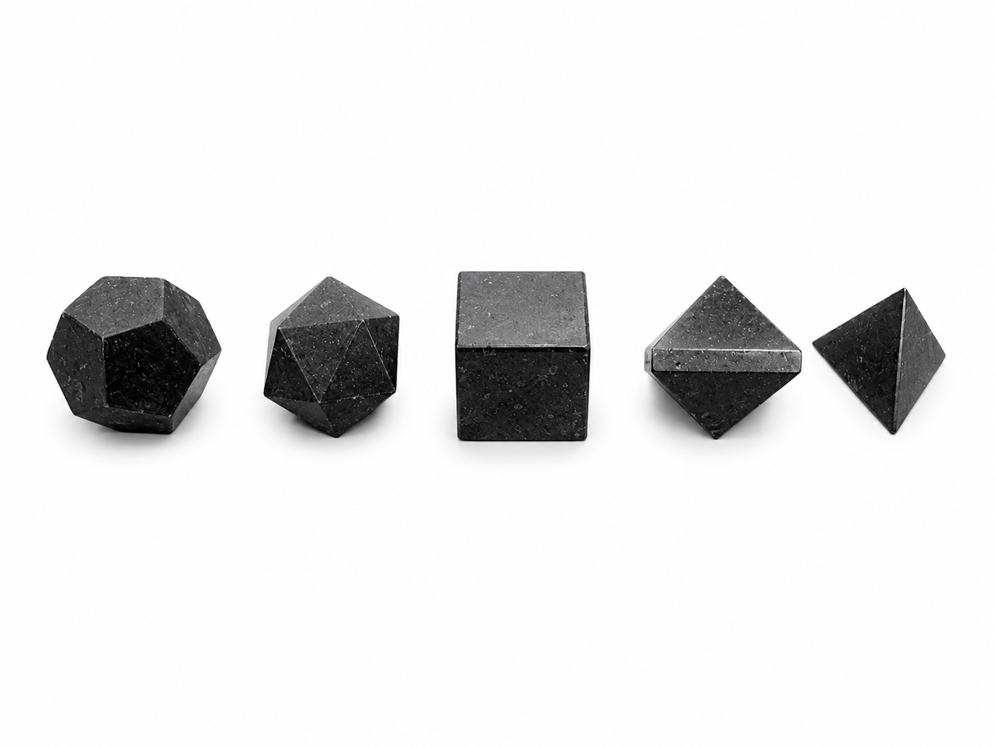 Shungite Sacred Geometry Set
