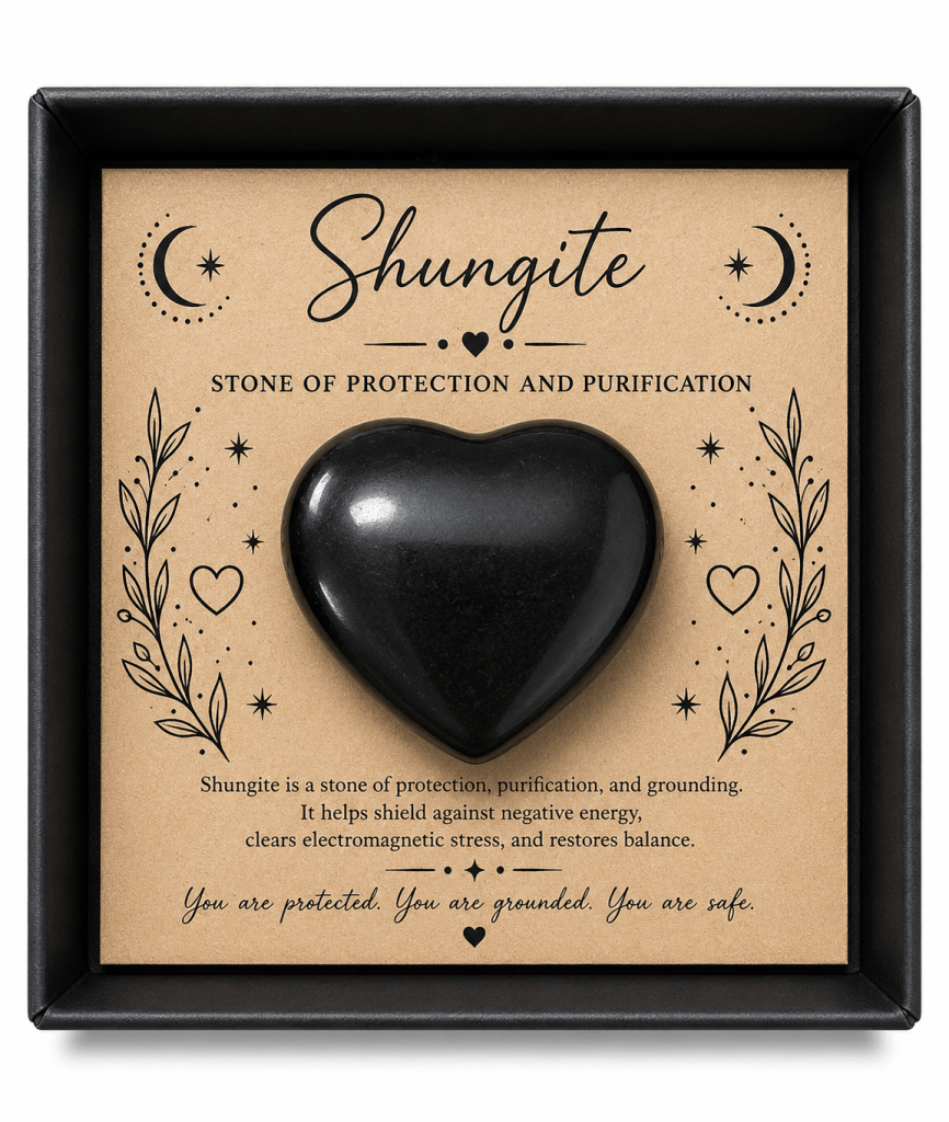 Shungite Heart Gift Set